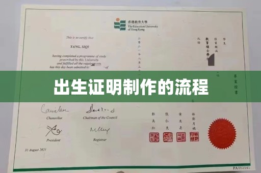 曲水出生证明制作的流程