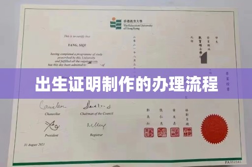 曲水出生证明制作的办理流程