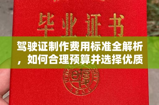 曲水驾驶证制作费用标准全解析，如何合理预算并选择优质服务？